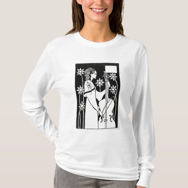 T-shirt Madame avec le violoncelle, du ` "de d'Arthur de (Devant)