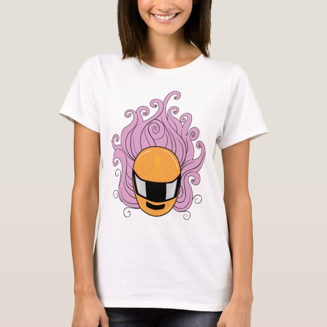 T-shirt Madame bouclée Rider Long Sleeve (Devant)
