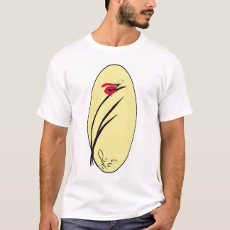 T-shirt Madame Bug sur le roseau