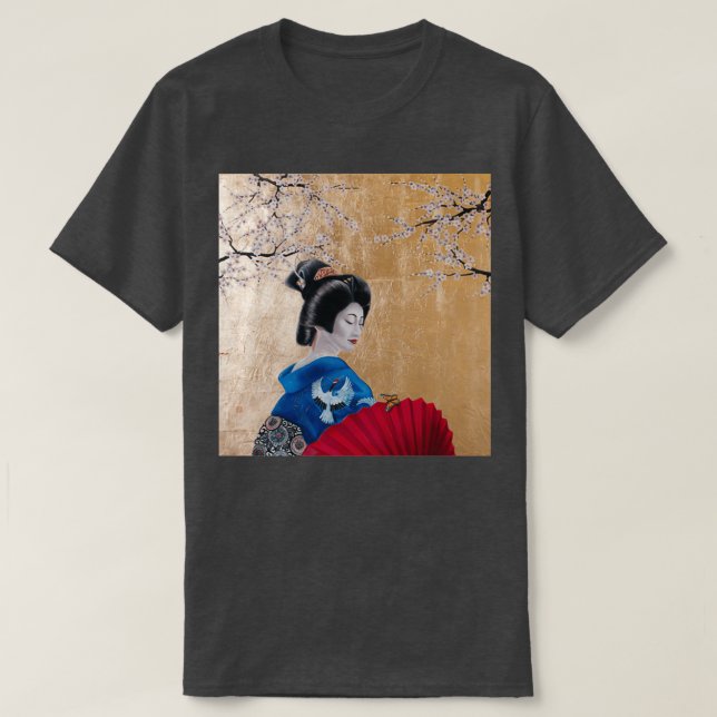 T-shirt Madame butfly Sakura (Design devant)