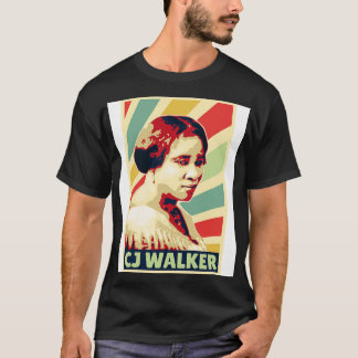 T-shirt Madame CJ Walker Couleurs Vintages 1