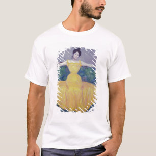 T-shirt Madame dans une robe jaune, 1899