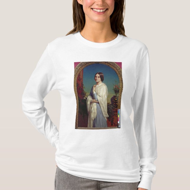 T-shirt Madame Edouard Dubufe 1842 (Devant)