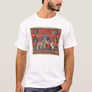 T-shirt Madame et la licorne : 'À mon seulement desire