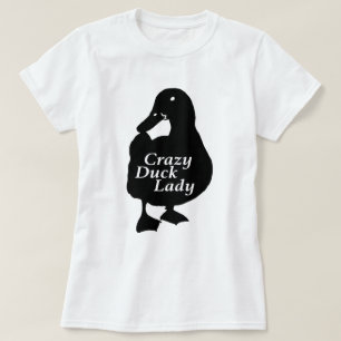 T-shirt Madame folle de canard