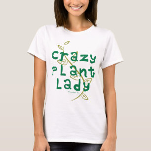 T-shirt Madame folle de plante