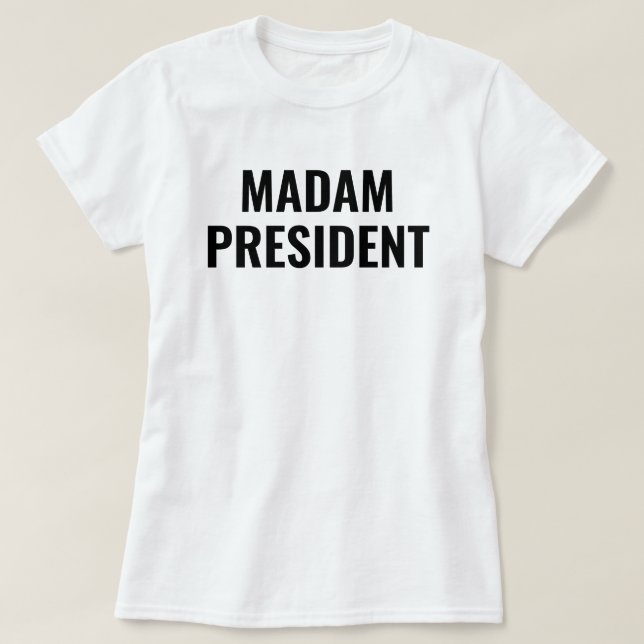 T-shirt Madame la Présidente Harris 2024 (Design devant)
