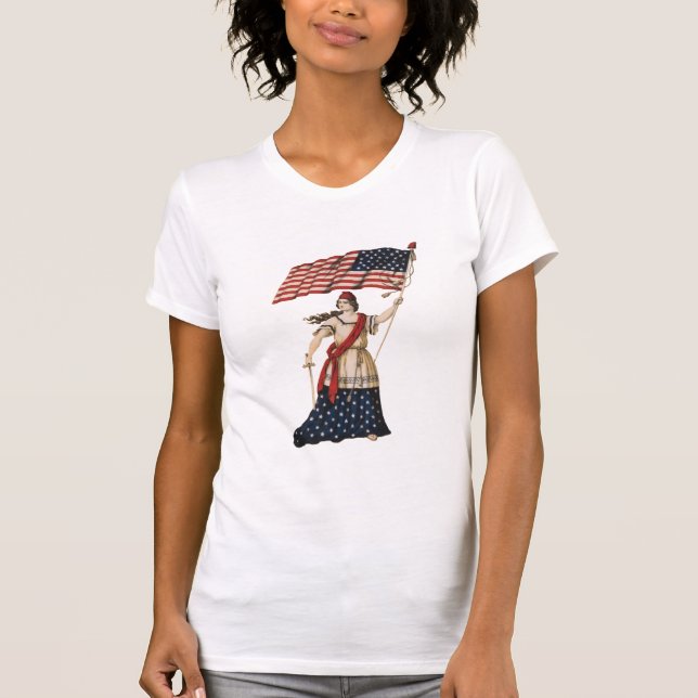 T-shirt Madame Liberty (Devant)