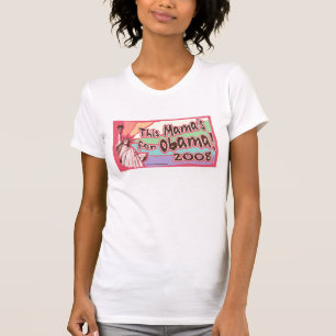 T-shirt Madame Liberty Obama maman Shirt