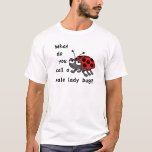 T-shirt Madame masculine Bug