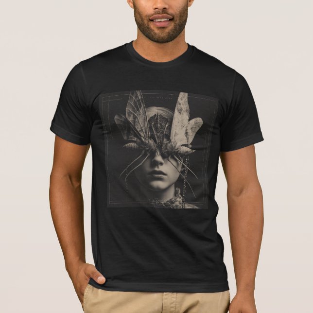 T-shirt Madame Moth - Art Gothique (Devant)
