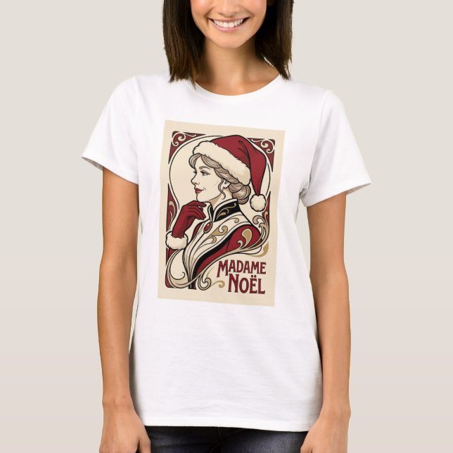 T-shirt Madame Noël (Devant)