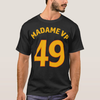 T-shirt Madame VP 49 Vice-présidente USA Jersey Blue Yello