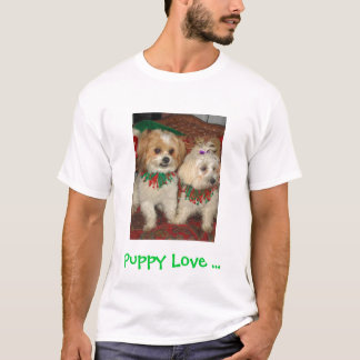 T-shirt Maddie&Sophie, amour de chiot…
