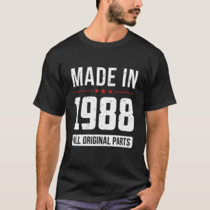 T-shirt Made In 1988