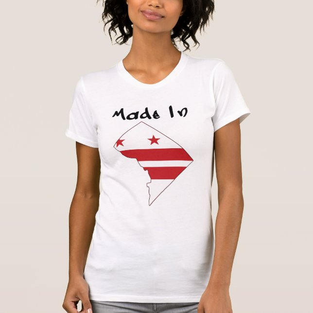 T-shirt Made_In_DC des femmes (Devant)
