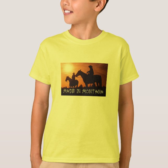 T-shirt MADE IN MONTANA (Devant)