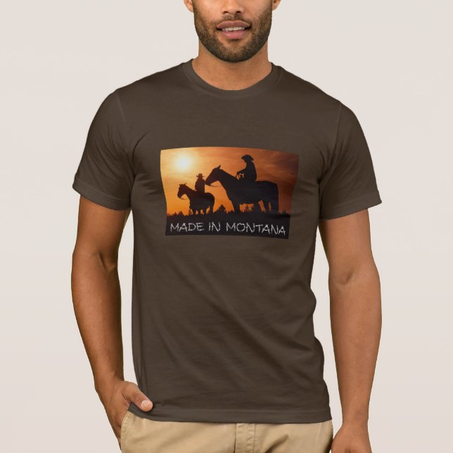 T-shirt MADE IN MONTANA (Devant)