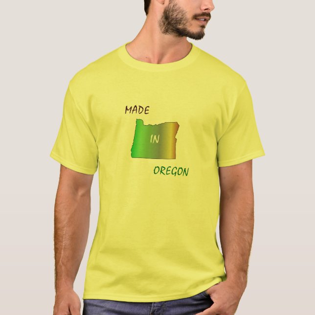 T-Shirt MADE IN OREGON (Devant)