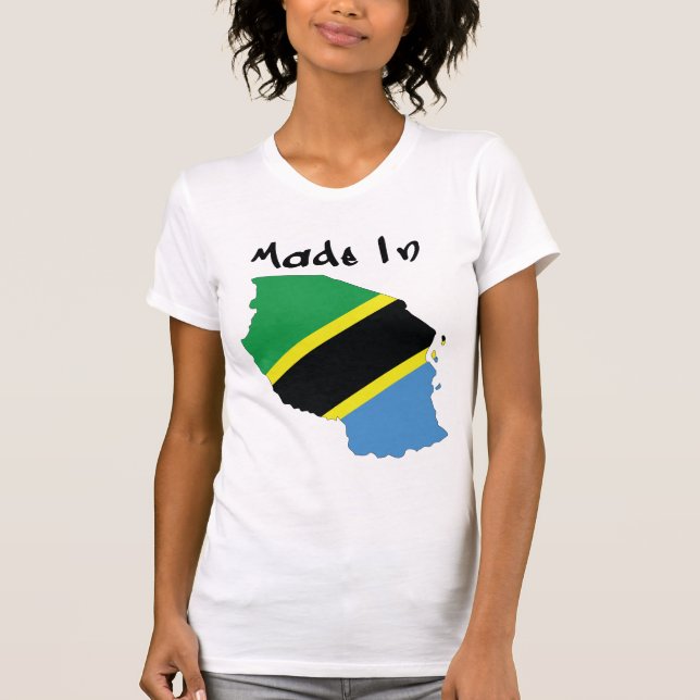 T-shirt Made_In_Tanzania des femmes (Devant)