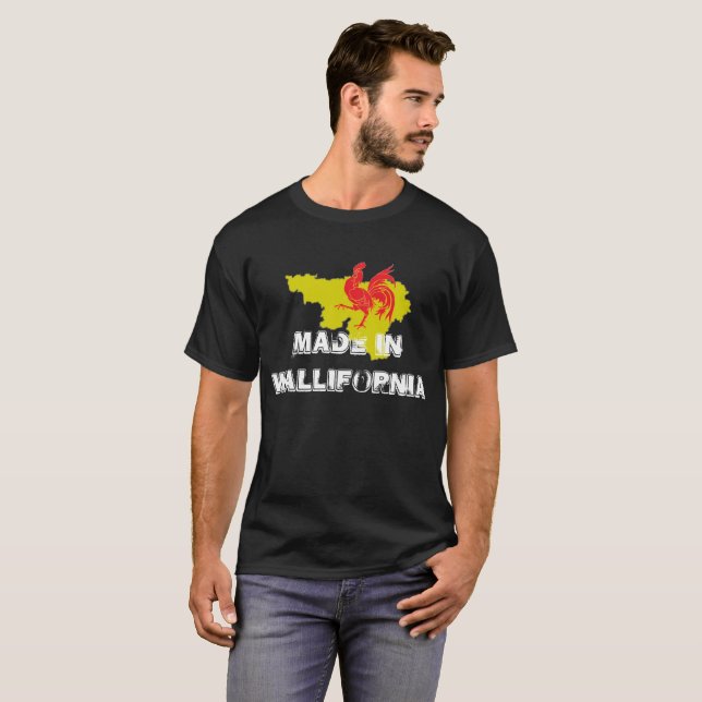 T-shirt Made in Wallifornia (Devant entier)