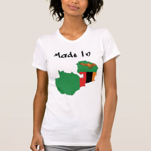 T-shirt Made_In_Zambia des femmes