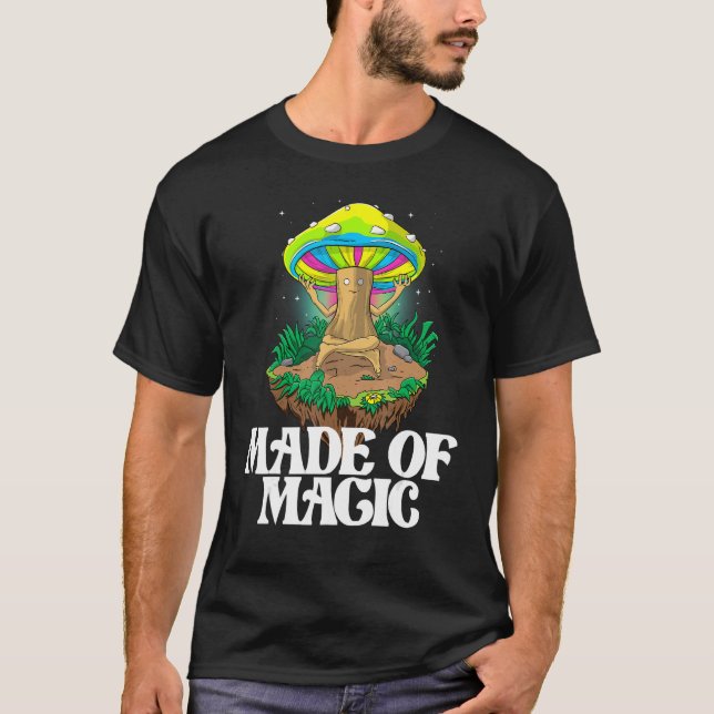 T-shirt Made Of Mushroom   Women Magic Psilocybin Mushroom (Devant)