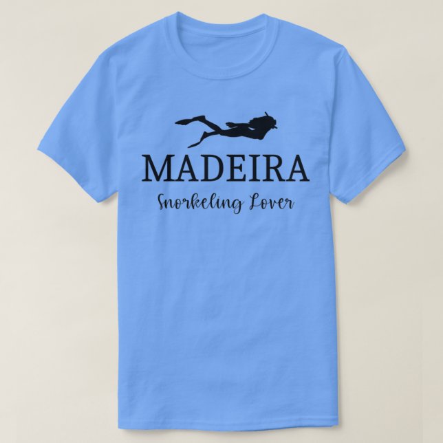 T-shirt Madeira Plongée en tuba femme (Design devant)