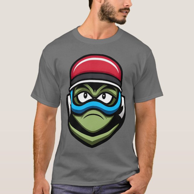 T-shirt Mademark eenage Mutant Ninjaurtles friends (Devant)