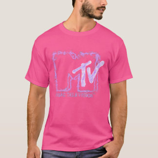 T-shirt Mademark X Mtv - Logo Mtv Officiel Avec Violet
