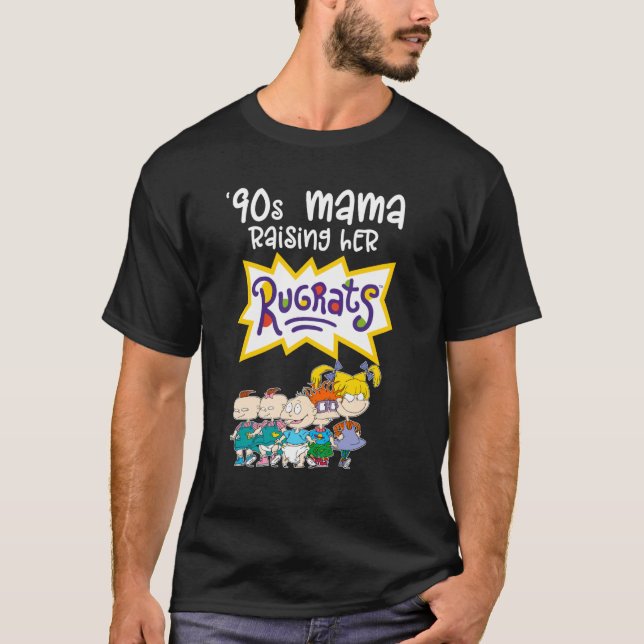 T-shirt Mademark x Rugrats - 90s Mama Raising Her Rugrats (Devant)