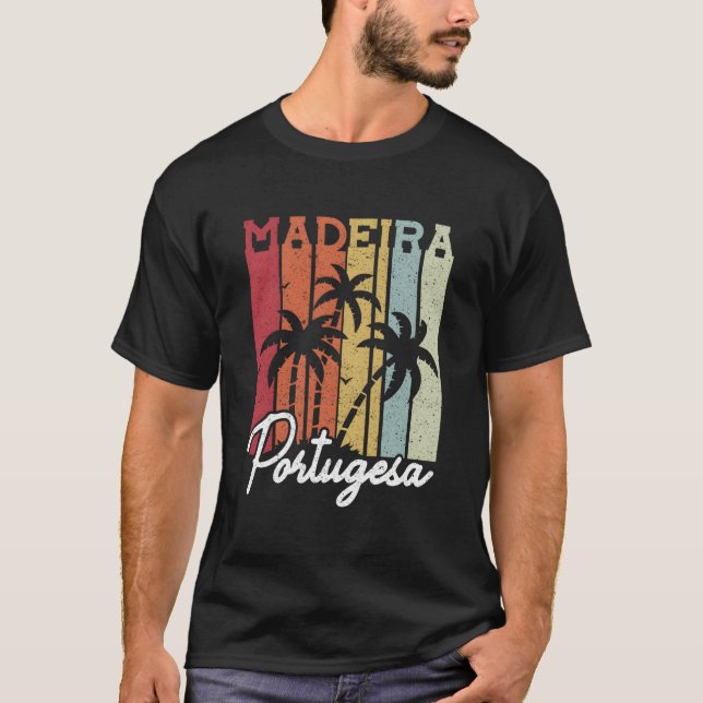 T-shirt Madère Portugaise Madère (Devant)