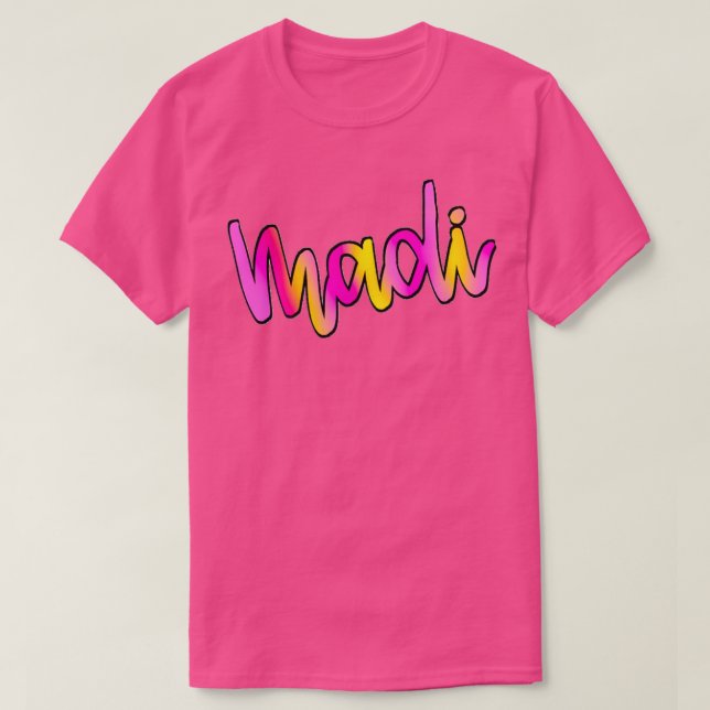T-shirt Madi Calligraphy (Design devant)