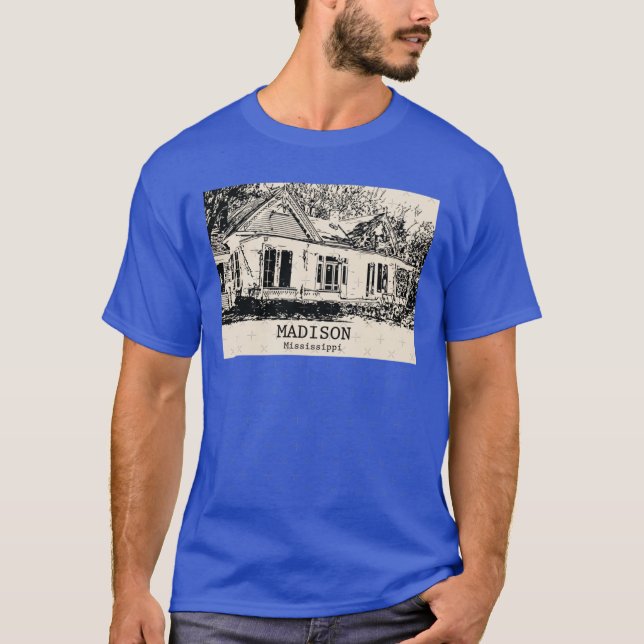 T-shirt Madison Mississippi (Devant)