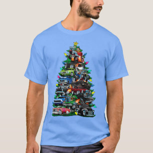 T-shirt Madness Christmas Tree Classic Muscle s et Hot Ro