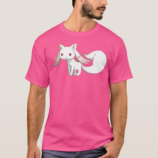 T-shirt Madoka Magica - Kyubey 2 (Devant)