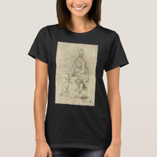 T-shirt Madone, Christ et Saint Jean-Baptiste par Rapahel