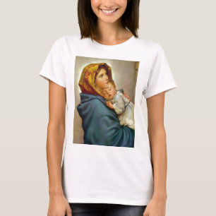 T-shirt Madone et Enfant Roberto Ferruzzi Madonnina Marie