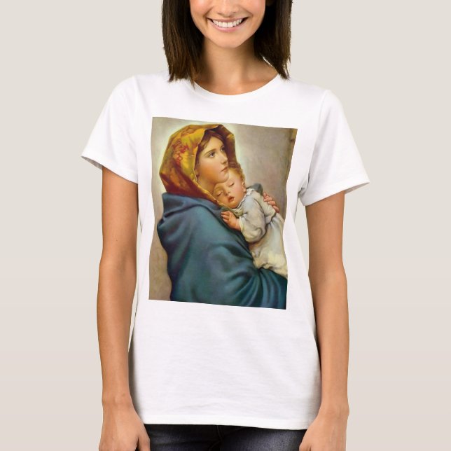 T-shirt Madonna and Child Roberto Ferruzzi (Devant)