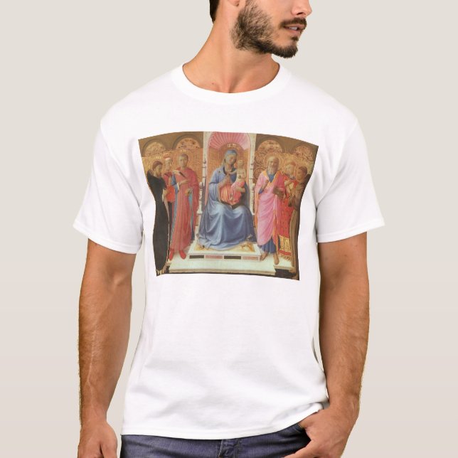 T-shirt Madonna avec l'enfant du Christ (Devant)