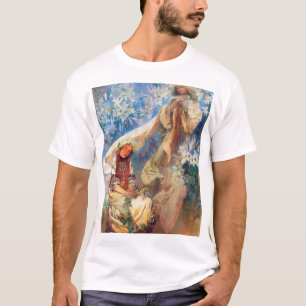 T-shirt Madonna de la Lily, Mucha
