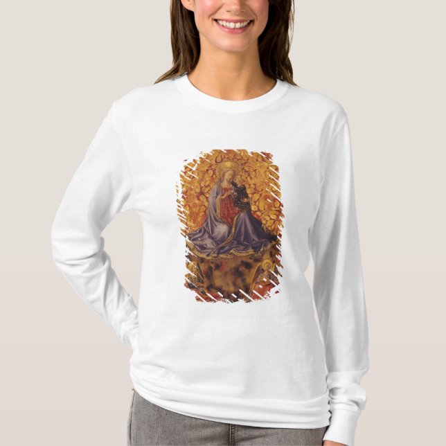 T-shirt Madonna de l'humilité avec l'enfant et les anges (Devant)
