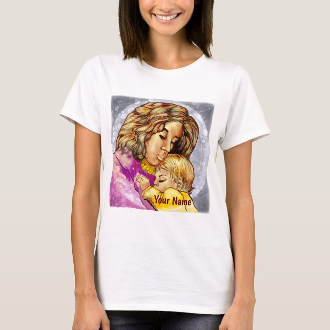 T-shirt Madonna et Child (Devant)