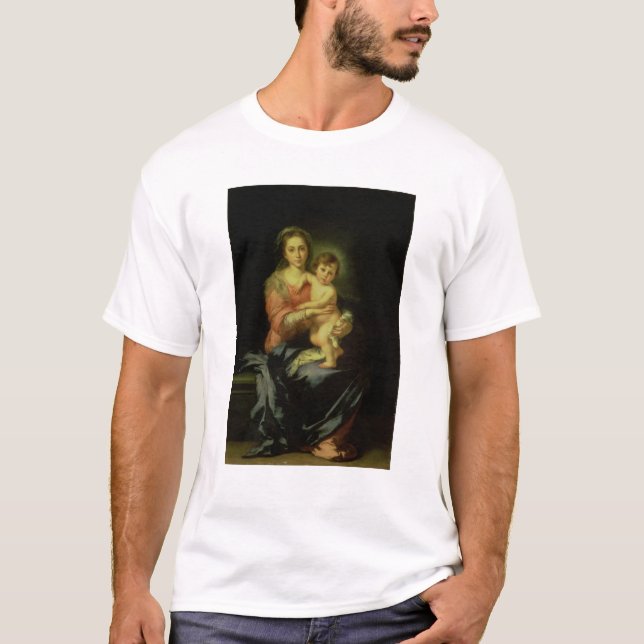 T-shirt Madonna et enfant, après 1638 (Devant)