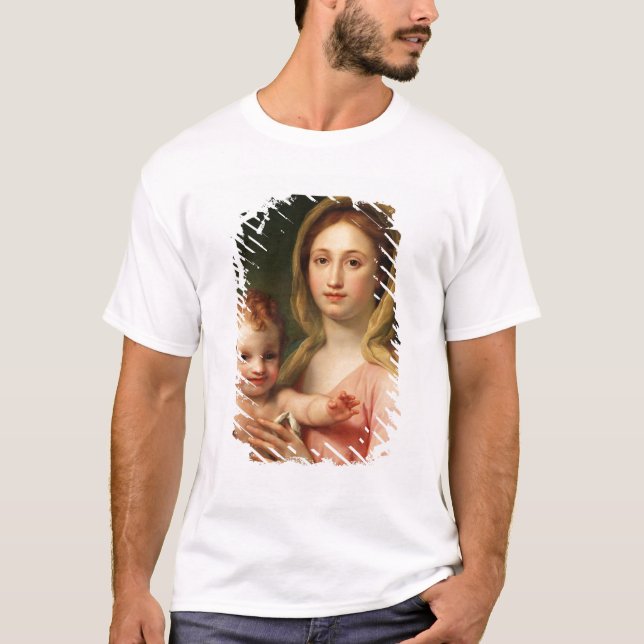 T-shirt Madonna et enfant avec deux anges, 1770-73 (Devant)