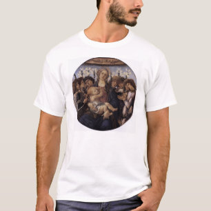 T-shirt Madonna et enfant avec huit anges
