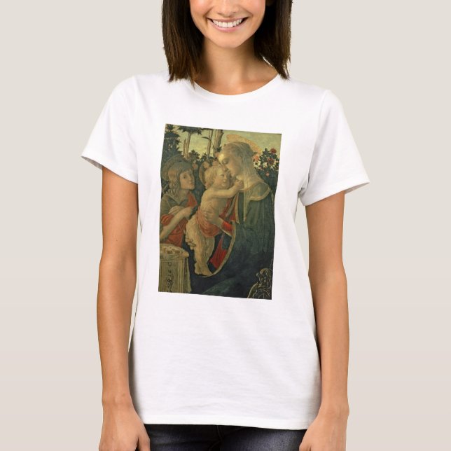 T-shirt Madonna et Enfant avec Saint Jean le Baptiste (hui (Devant)