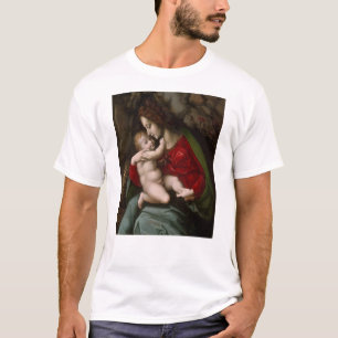 T-shirt Madonna et enfant, circa 1520