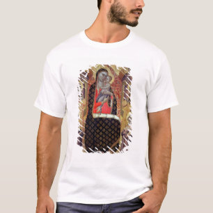 T-shirt Madonna et enfant couronnés avec six anges