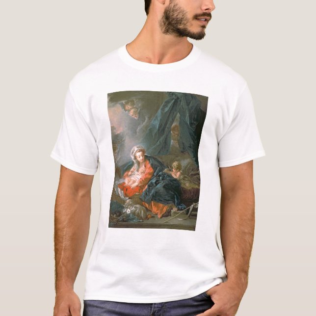 T-shirt Madonna et enfant, XVIIIème siècle (Devant)